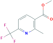 2-甲基-6-三氟甲基吡啶-3-羧酸甲酯