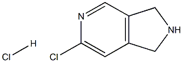 1H-PYRROLO[3,4-C]PYRIDINE, 6-CHLORO-2,3-DIHYDRO-, HCL