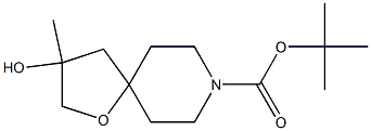 tert-butyl 3-hydroxy-3-methyl-1-oxa-8-azaspiro[4.5]decane-8-carboxylate