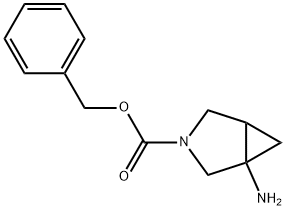 3-Azabicyclo[3.1.0]hexane-3-carboxylic acid, 1-amino-, phenylmethyl ester