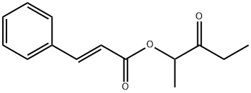 3-oxopentan-2-yl cinnamate