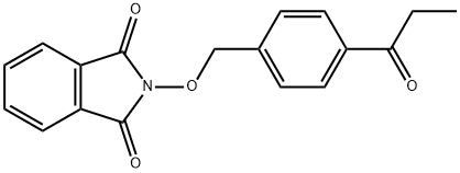2-((4-propionylbenzyl)oxy)isoindoline-1,3-dione
