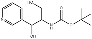 tert-butyl N-[1,3-dihydroxy-1-(pyridin-3-yl)propan-2-yl]carbamate