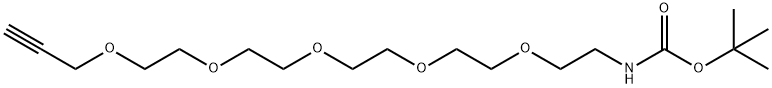 T-Boc-n-amido-peg5-propargyl
