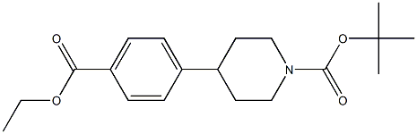 tert-butyl 4-(4-(ethoxycarbonyl)phenyl)piperidine-1-carboxylate