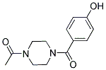 4-[(4-ACETYLPIPERAZIN-1-YL)CARBONYL]PHENOL