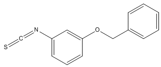 1-isothiocyanato-3-phenylmethoxybenzene