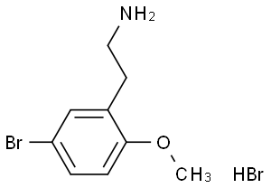 2-(5-bromo-2-methoxyphenyl)ethanaminium bromide
