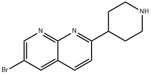 6-Bromo-2-(4-piperidinyl)-1,8-naphthyridine