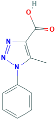 5-甲基-1-苯基-1H-[1,2,3]三唑-4-甲酸