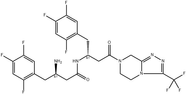 (R)-3-amino-N-((R)-4-oxo-4-(3-(trifluoromethyl)-5,6-dihydro-[1,2,4]triazolo[4,3-a]pyrazin-7(8H)-yl)-1-(2,4,5-trifluorophenyl)butan-2-yl)-4-(2,4,5-trifluorophenyl)butanamide