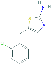 5-[(2-Chlorophenyl)methyl]-1,3-thiazol-2-amine