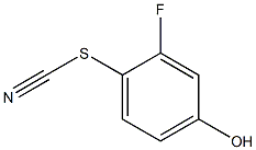 Thiocyanic acid, 2-fluoro-4-hydroxyphenyl ester