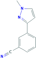 3-(1-Methyl-1H-pyrazol-3-yl)benzonitrile