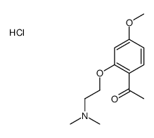 2-(2-acetyl-5-methoxyphenoxy)ethyl-dimethylazanium,chloride
