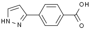 4-(1H-pyrazol-3-yl)benzoic  acid