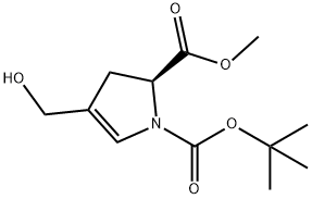 1-(tert-butyl) 2-methyl (S)-4-(hydroxymethyl)-2,3-dihydro-1H-pyrrole-1,2-dicarboxylate