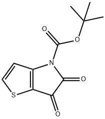 4H-Thieno[3,2-b]pyrrole-4-carboxylic acid, 5,6-dihydro-5,6-dioxo-, 1,1-dimethylethyl ester