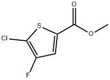 2-Thiophenecarboxylic acid, 5-chloro-4-fluoro-, methyl ester