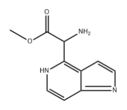 methyl 2-amino-2-{5H-pyrrolo[3,2-c]pyridin-4-yl}acetate