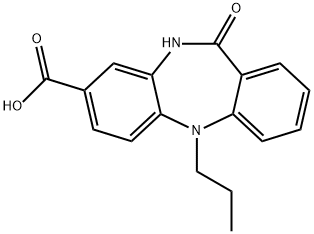 11-oxo-5-propyl-10,11-dihydro-5H-dibenzo[b,e][1,4]diazepine-8-carboxylic acid