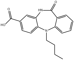 5-butyl-11-oxo-10,11-dihydro-5H-dibenzo[b,e][1,4]diazepine-8-carboxylic acid