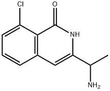 3-(1-AMINOETHYL)-8-CHLORO-1,2-DIHYDROISOQUINOLIN-1-ONE