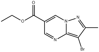 Ethyl 3-bromo-2-methylpyrazolo[1,5-a]pyrimidine-6-carboxylate