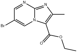 ethyl 6-bromo-2-methylimidazo[1,2-a]pyrimidine-3-carboxylate