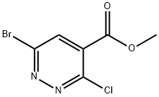 4-Pyridazinecarboxylic acid, 6-bromo-3-chloro-, methyl ester
