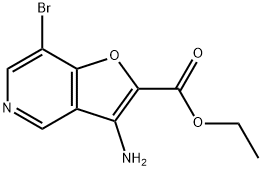 Ethyl 3-amino-7-bromofuro[3,2-c]pyridine-2-carboxylate