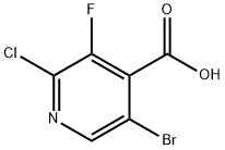 5-Bromo-2-chloro-3-fluoro-isonicotinic acid