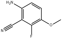 Benzonitrile, 6-amino-2-fluoro-3-methoxy-