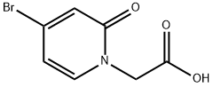 1(2H)-Pyridineacetic acid, 4-bromo-2-oxo-