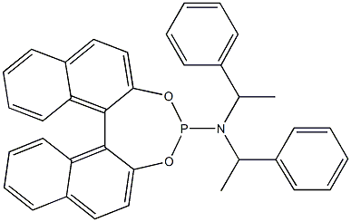 (11BR)-N,N-双[(S)-1-苯基乙基]-联萘并[2,1-D:1',2'-F][1,3,2]二膦氧杂-4-胺