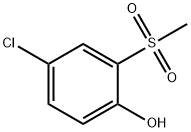 Phenol, 4-chloro-2-(methylsulfonyl)-