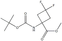 1-tert-Butoxycarbonylamino-3,3-difluoro-cyclobutanecarboxylic acid methyl ester