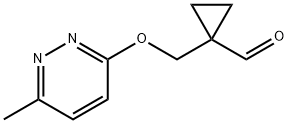 Cyclopropanecarboxaldehyde, 1-[[(6-methyl-3-pyridazinyl)oxy]methyl]-