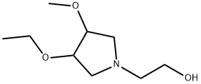 2-(3-Ethoxy-4-methoxypyrrolidin-1-yl)ethan-1-ol