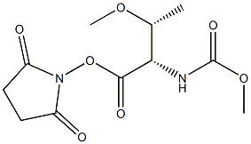 (2S,3R)-2,5-dioxopyrrolidin-1-yl 3-methoxy-2-((methoxycarbonyl)amino)butanoate