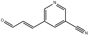 3-Pyridinecarbonitrile, 5-[(1E)-3-oxo-1-propen-1-yl]-