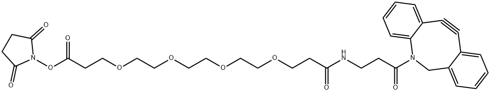 4,7,10,13-Tetraoxa-17-azaeicosanoic acid, 20-(11,12-didehydrodibenz[b,f]azocin-5(6H)-yl)-16,20-dioxo-, 2,5-dioxo-1-pyrrolidinyl ester