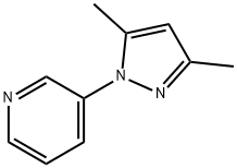 PYRIDINE, 3-(3,5-DIMETHYL-1H-PYRAZOL-2-YL)-