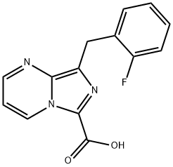 Imidazo[1,5-a]pyrimidine-6-carboxylic acid, 8-[(2-fluorophenyl)methyl]-