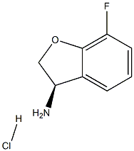 (3R)-7-FLUORO-2,3-DIHYDRO-1-BENZOFURAN-3-AMINE HYDROCHLORIDE