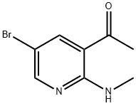 1-(5-Bromo-2-methylamino-pyridin-3-yl)-ethanone