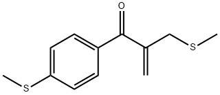 2-(methylthiomethyl)-1-(4-methylthiophenyl)prop-2-en-1-one