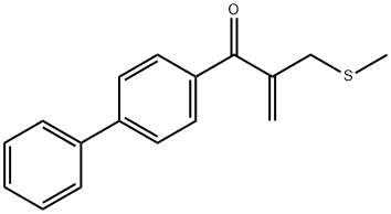 1-(1,1'-二苯基-4)-2-甲基硫甲基丙-2-烯-1-酮