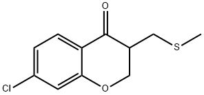 7-氯-3-甲基硫甲基苯并二氢吡喃-4-酮