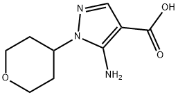 5-amino-1-(oxan-4-yl)-1H-pyrazole-4-carboxylicacid